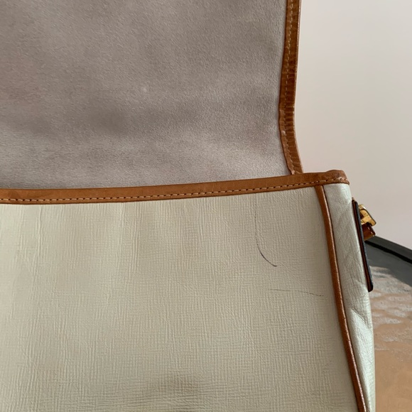Vintage Hartmann White&Brown Leather Bag - Picture 6 of 7